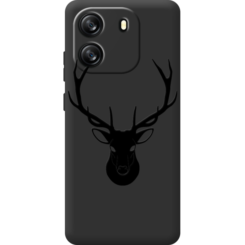 Чорний чохол BoxFace Blackview Wave 6C Deer