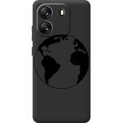 Чорний чохол BoxFace Blackview Wave 6C Earth