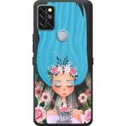 Прозрачный чехол BoxFace Umidigi A9 Pro Blue Hair