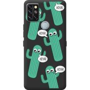 Прозрачный чехол BoxFace Umidigi A9 Pro с 3D-глазками HIYA