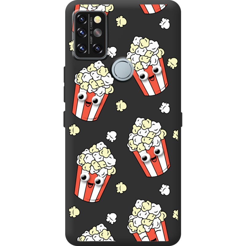 Прозрачный чехол BoxFace Umidigi A9 Pro с 3D-глазками Popcorn