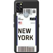 Прозрачный чехол BoxFace Umidigi A9 Pro Ticket New York