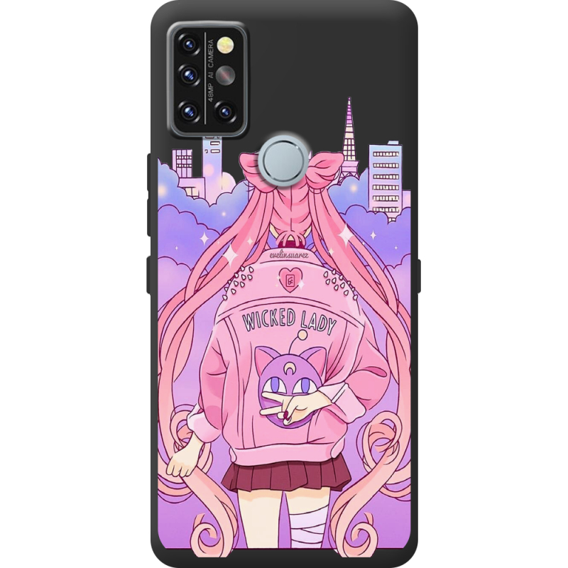 Прозрачный чехол BoxFace Umidigi A9 Pro Wiked Lady