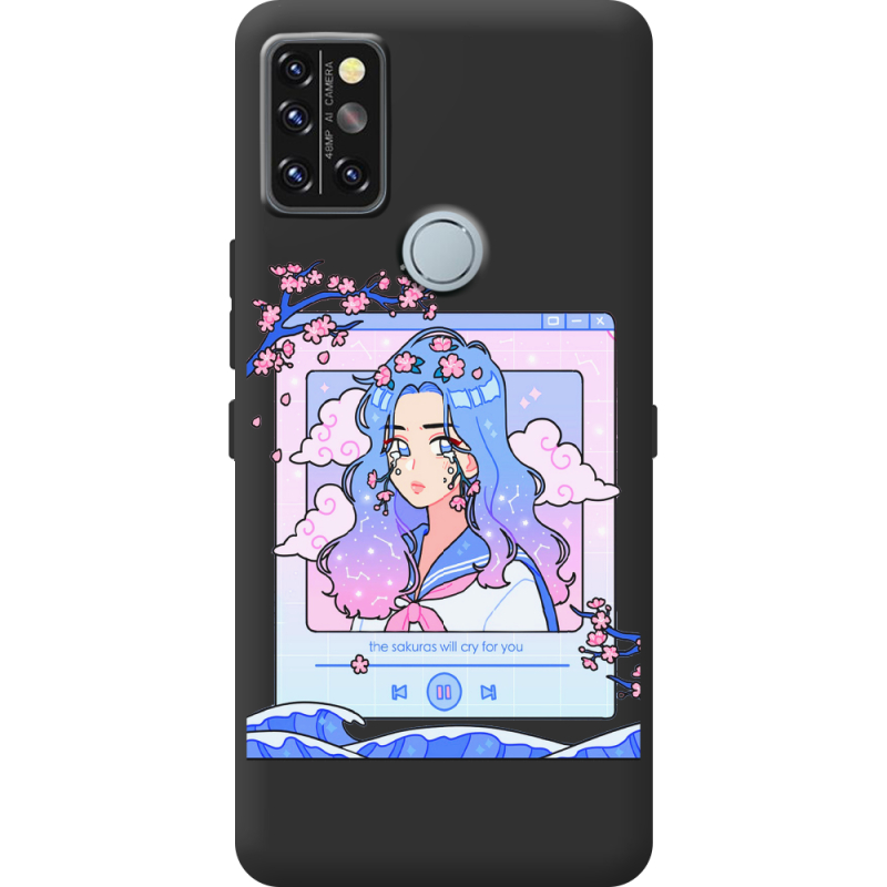 Прозрачный чехол BoxFace Umidigi A9 Pro The Sakuras Will Cry For You