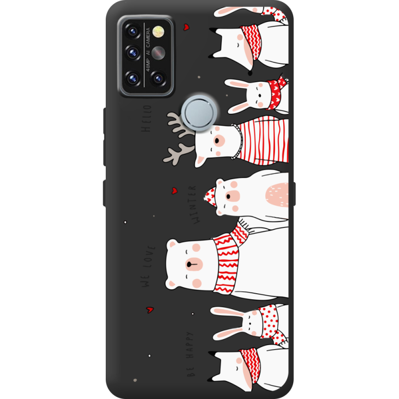 Прозрачный чехол BoxFace Umidigi A9 Pro The Friendly Beasts