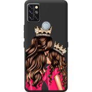 Прозрачный чехол BoxFace Umidigi A9 Pro Queen and Princess