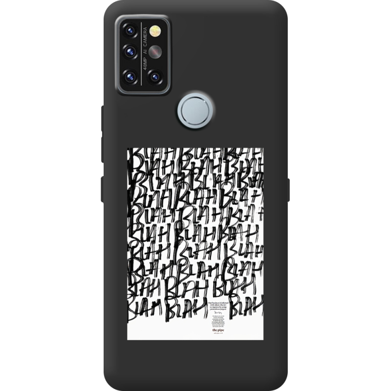 Прозрачный чехол BoxFace Umidigi A9 Pro Blah Blah