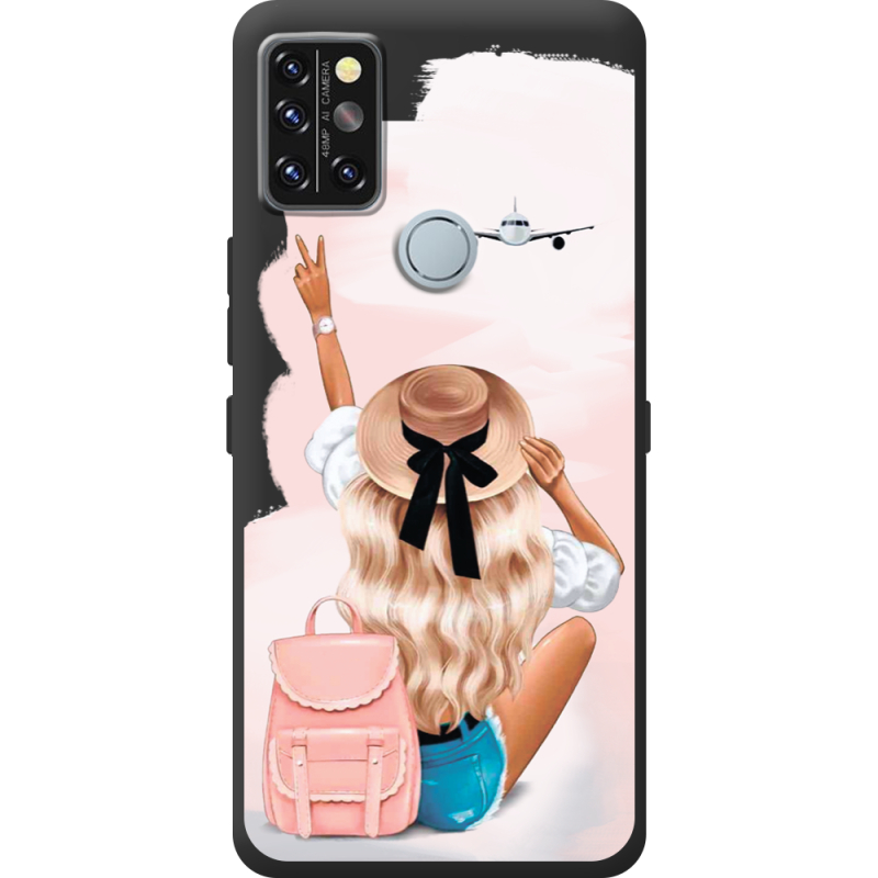 Прозрачный чехол BoxFace Umidigi A9 Pro Travel Girl