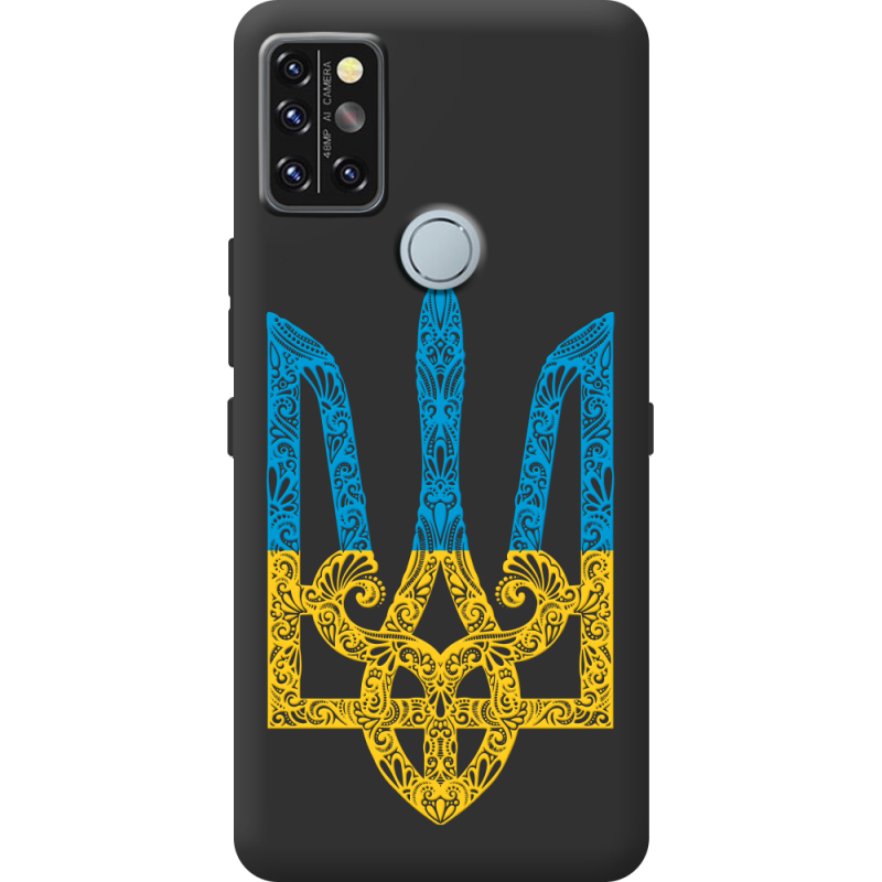 Прозрачный чехол BoxFace Umidigi A9 Pro Gold Trident