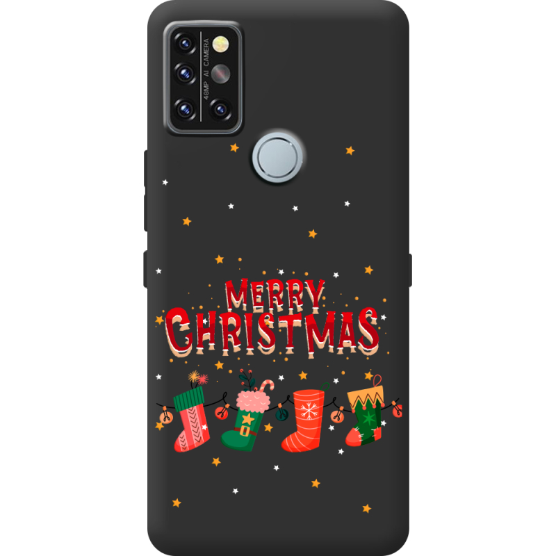 Прозрачный чехол BoxFace Umidigi A9 Pro Merry Christmas