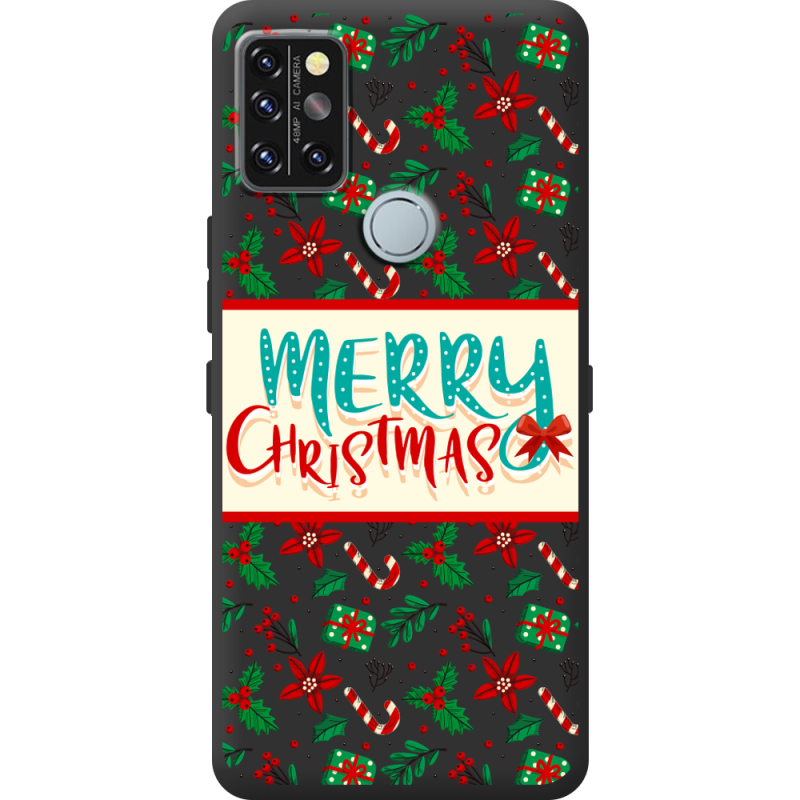 Прозрачный чехол BoxFace Umidigi A9 Pro Vintage Christmas Pattern