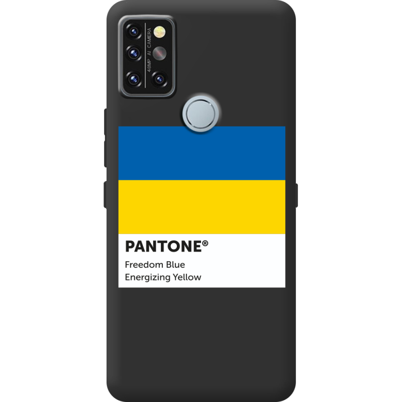 Прозрачный чехол BoxFace Umidigi A9 Pro Pantone вільний синій