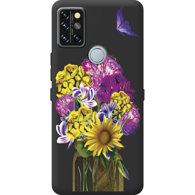 Прозрачный чехол BoxFace Umidigi A9 Pro My Bouquet