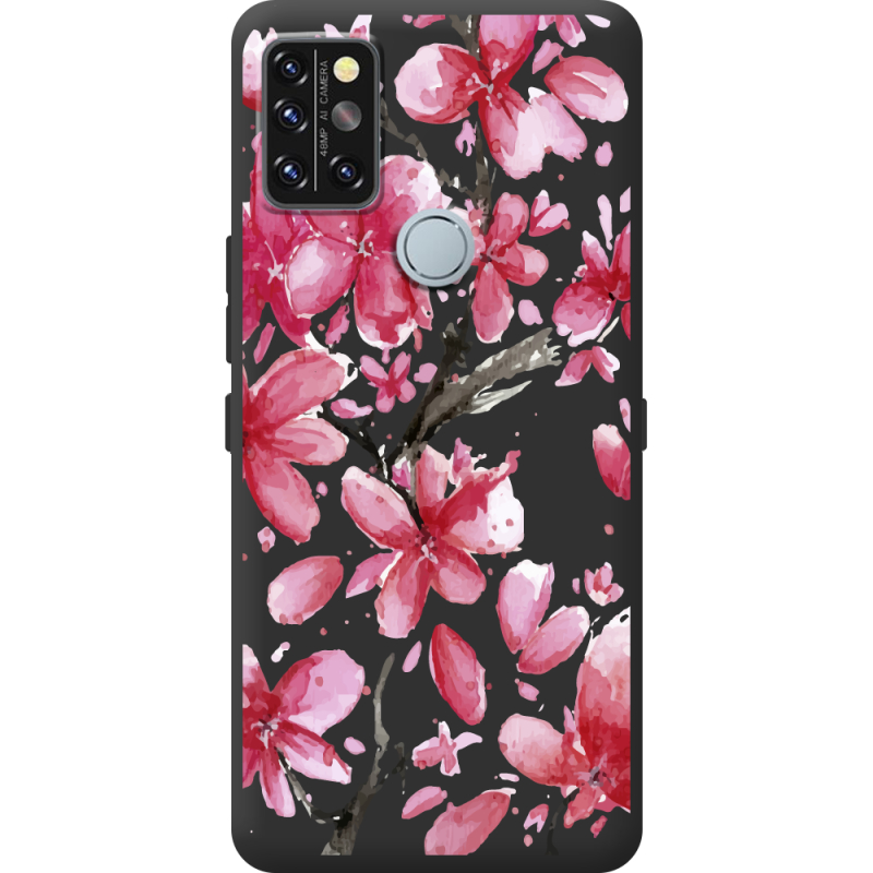 Прозрачный чехол BoxFace Umidigi A9 Pro Pink Magnolia