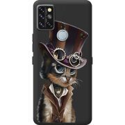 Прозрачный чехол BoxFace Umidigi A9 Pro Steampunk Cat
