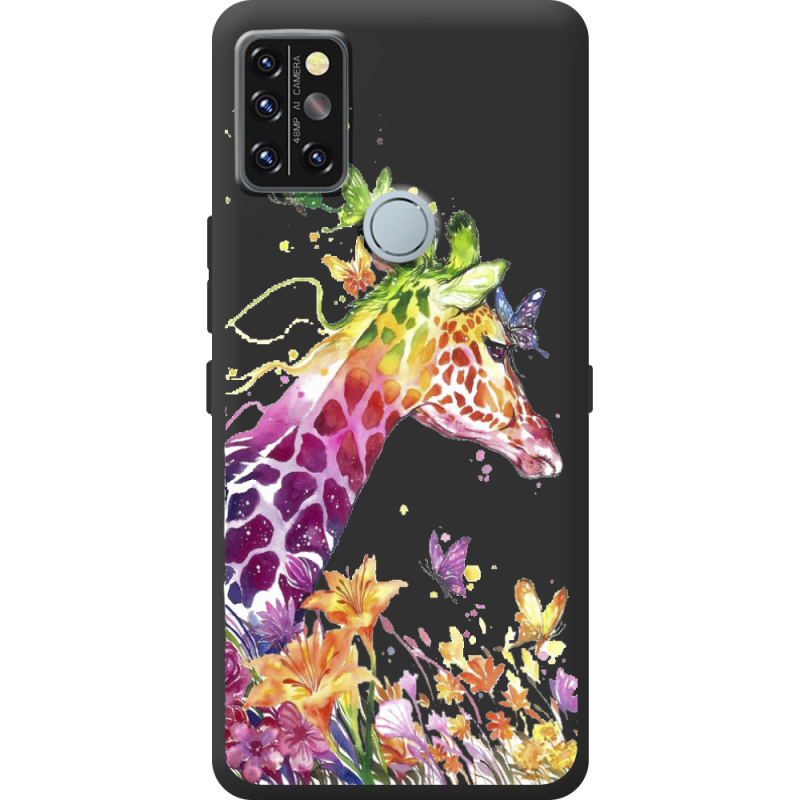 Прозрачный чехол BoxFace Umidigi A9 Pro Colorful Giraffe
