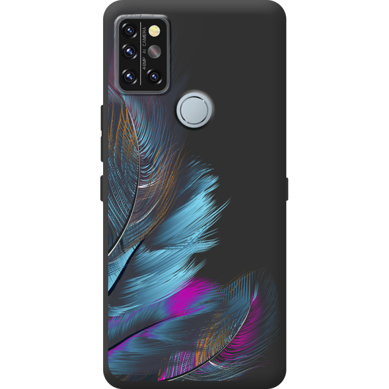 Прозрачный чехол BoxFace Umidigi A9 Pro Feathers