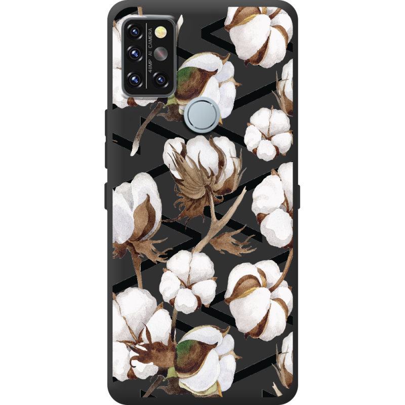 Прозрачный чехол BoxFace Umidigi A9 Pro Cotton flowers