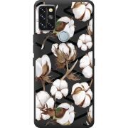 Прозрачный чехол BoxFace Umidigi A9 Pro Cotton flowers