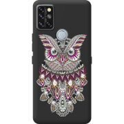 Чехол со стразами Umidigi A9 Pro Owl