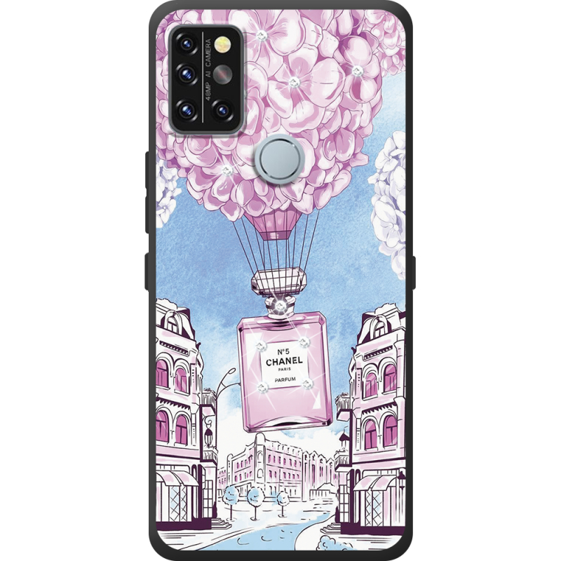 Чехол со стразами Umidigi A9 Pro Perfume bottle