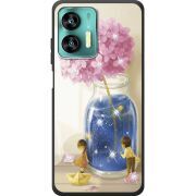 Чехол со стразами Oukitel C35 Little Boy and Girl