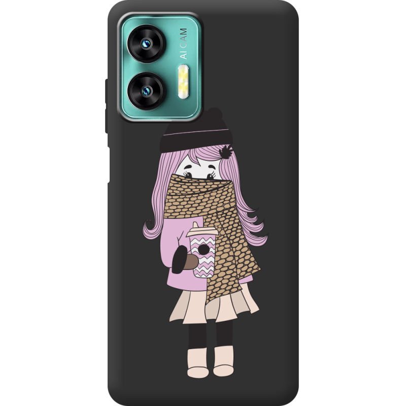 Прозрачный чехол BoxFace Oukitel C35 Winter Morning Girl