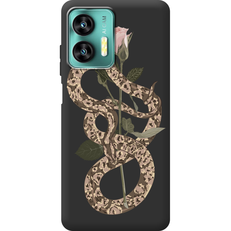 Прозрачный чехол BoxFace Oukitel C35 Glamor Snake