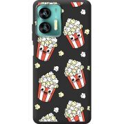 Прозрачный чехол BoxFace Oukitel C35 с 3D-глазками Popcorn