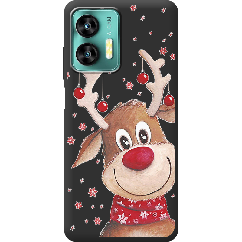 Прозрачный чехол BoxFace Oukitel C35 Winter Deer