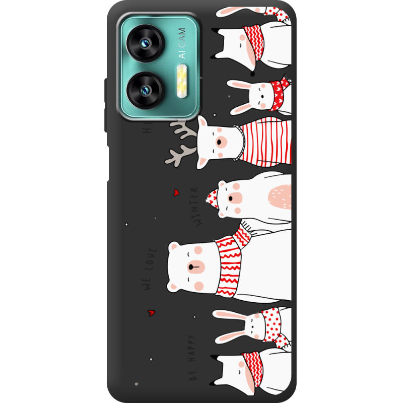 Прозрачный чехол BoxFace Oukitel C35 The Friendly Beasts