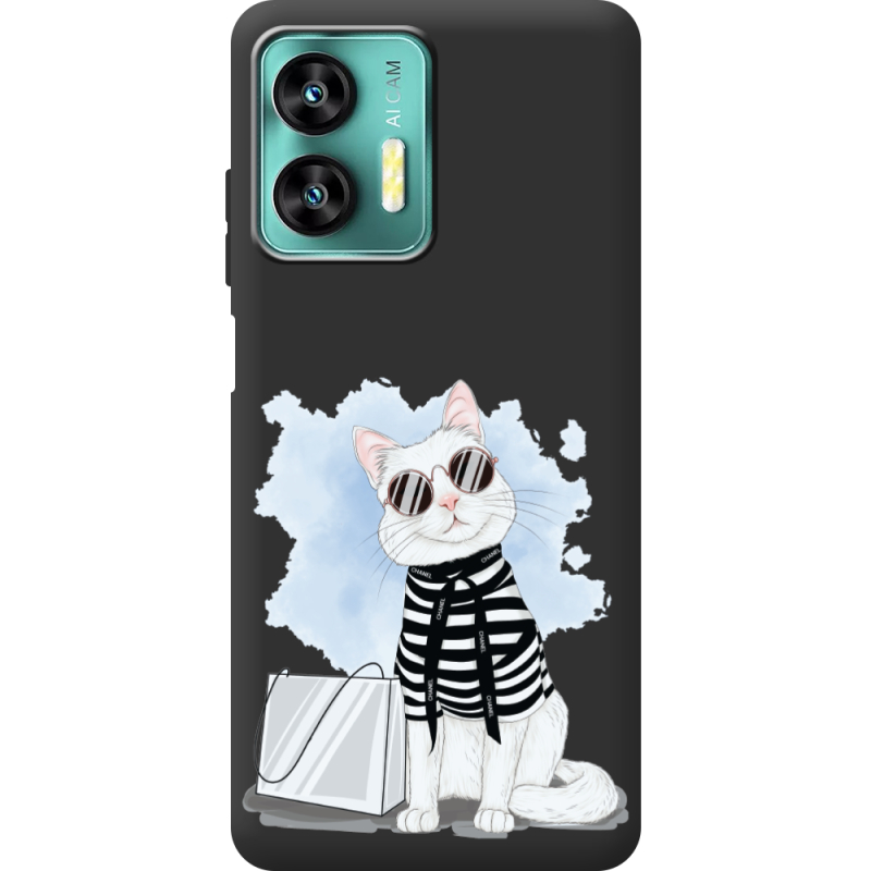 Прозрачный чехол BoxFace Oukitel C35 Cat Style