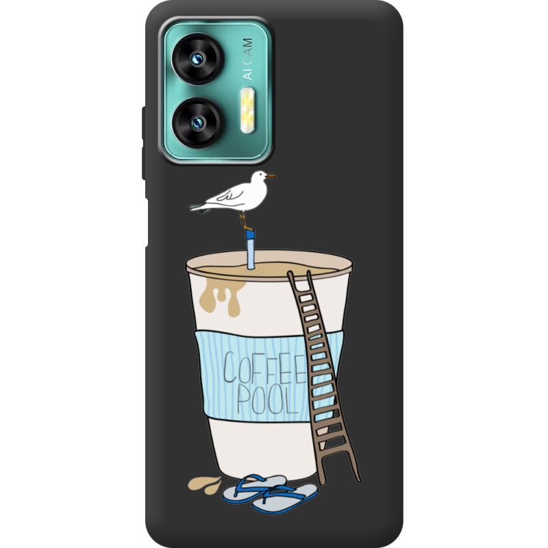 Прозрачный чехол BoxFace Oukitel C35 Segull in Cofee Pool