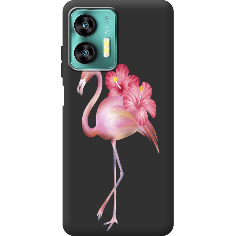 Прозрачный чехол BoxFace Oukitel C35 Floral Flamingo