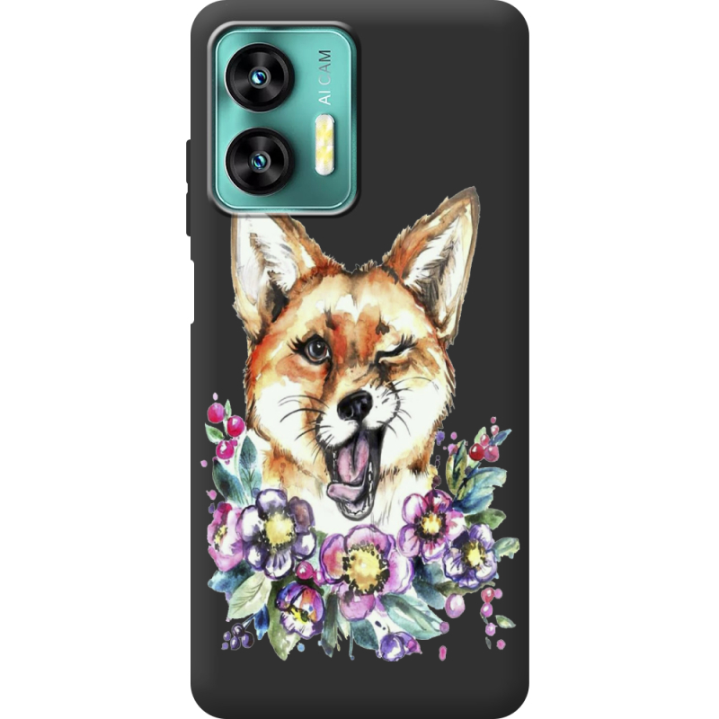 Прозрачный чехол BoxFace Oukitel C35 Winking Fox
