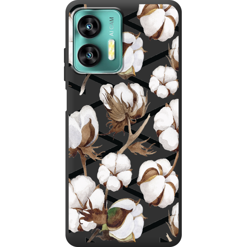 Прозрачный чехол BoxFace Oukitel C35 Cotton flowers