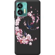 Чехол со стразами Oukitel C36 Swallows and Bloom