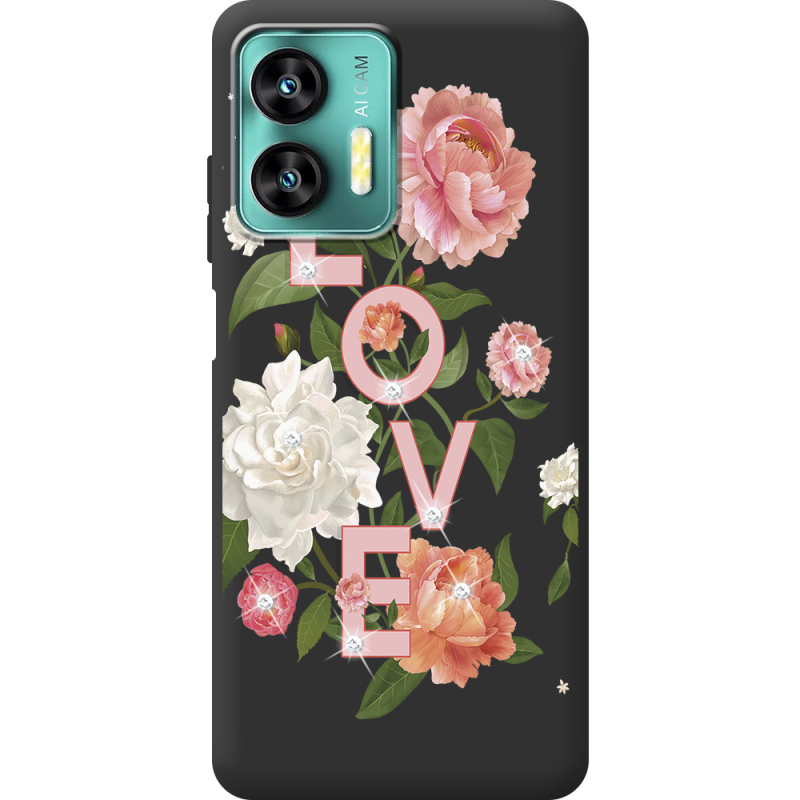 Чехол со стразами Oukitel C36 Love