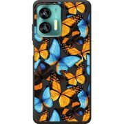 Прозрачный чехол BoxFace Oukitel C36 Butterfly Morpho