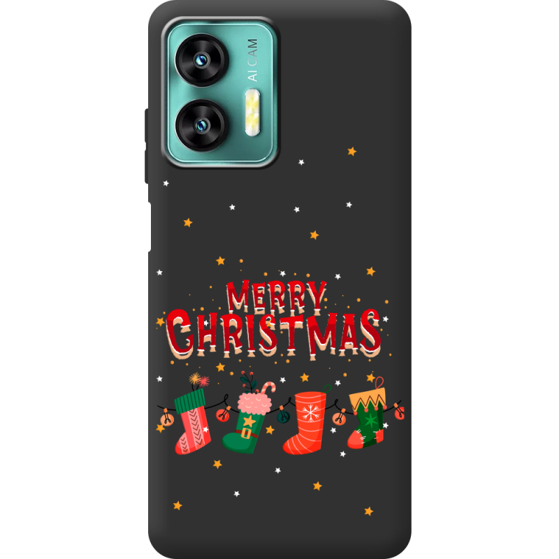 Прозрачный чехол BoxFace Oukitel C36 Merry Christmas