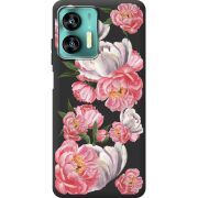 Прозрачный чехол BoxFace Oukitel C36 Peony Watercolor Style