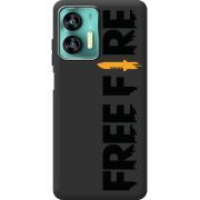 Прозрачный чехол BoxFace Oukitel C36 Free Fire Black Logo