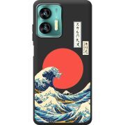 Прозрачный чехол BoxFace Oukitel C36 Большая волна в Канагаве