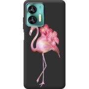 Прозрачный чехол BoxFace Oukitel C36 Floral Flamingo