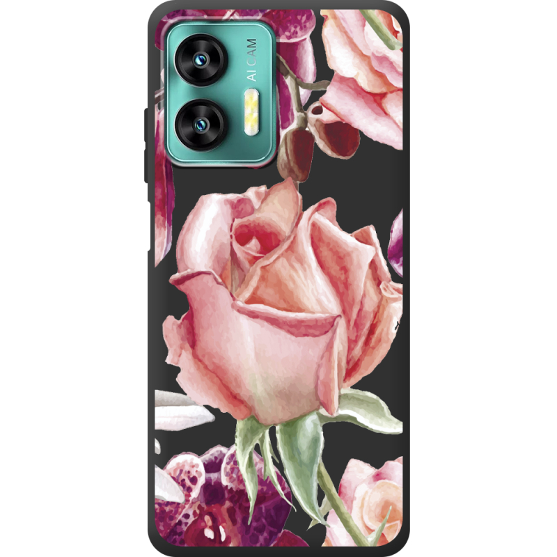 Прозрачный чехол BoxFace Oukitel C36 Rose