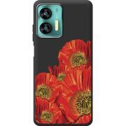 Прозрачный чехол BoxFace Oukitel C36 Red Poppies