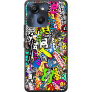 Чохол BoxFace Blackview Oscal Modern 8 Multicolored Inscriptions