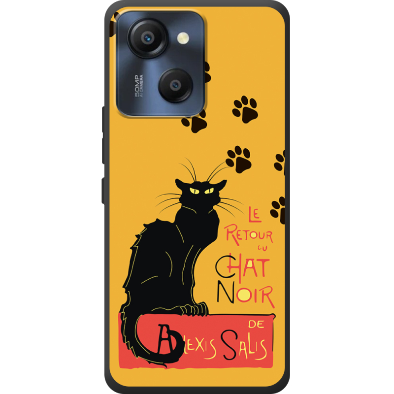 Чохол BoxFace Blackview Oscal Modern 8 Noir Cat