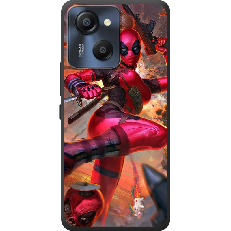 Чохол BoxFace Blackview Oscal Modern 8 Woman Deadpool