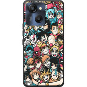 Чохол BoxFace Blackview Oscal Modern 8 Anime Stickers